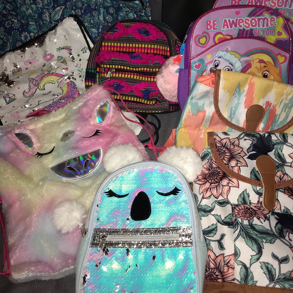 Book bags and Purses
